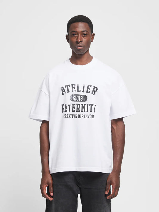 ATELIER EMBLEM T-SHIRT - WHITE