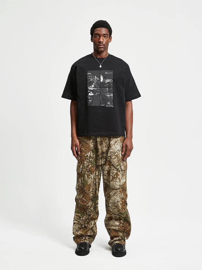 IMPRESSION T-SHIRT - BLACK