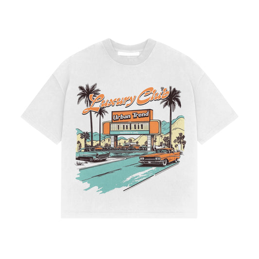 Luxury Club Tee - White