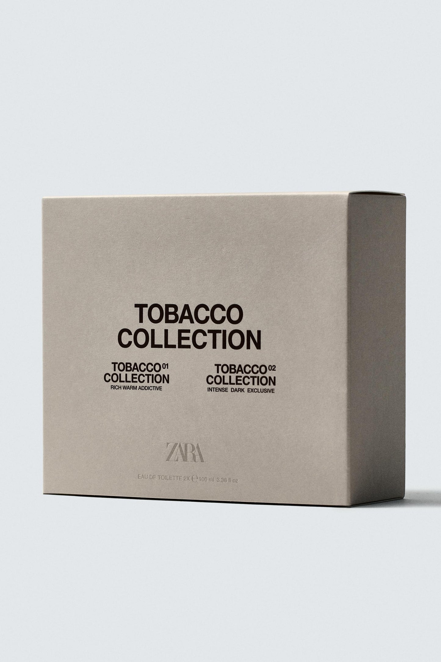 TOBACCO INTENSE/DARK/EXCLUSIVE & RICH/WARM/ADDICT 100 ML / 3.38 oz