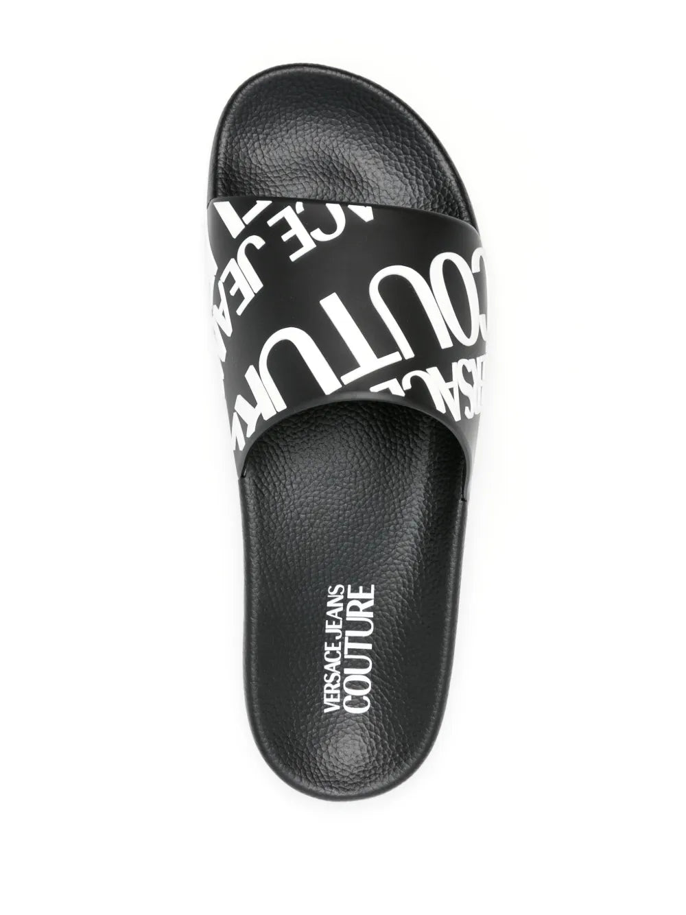 logo-embossed moulded-footbed slides