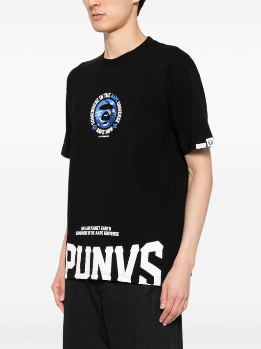 logo print cotton T-shirt