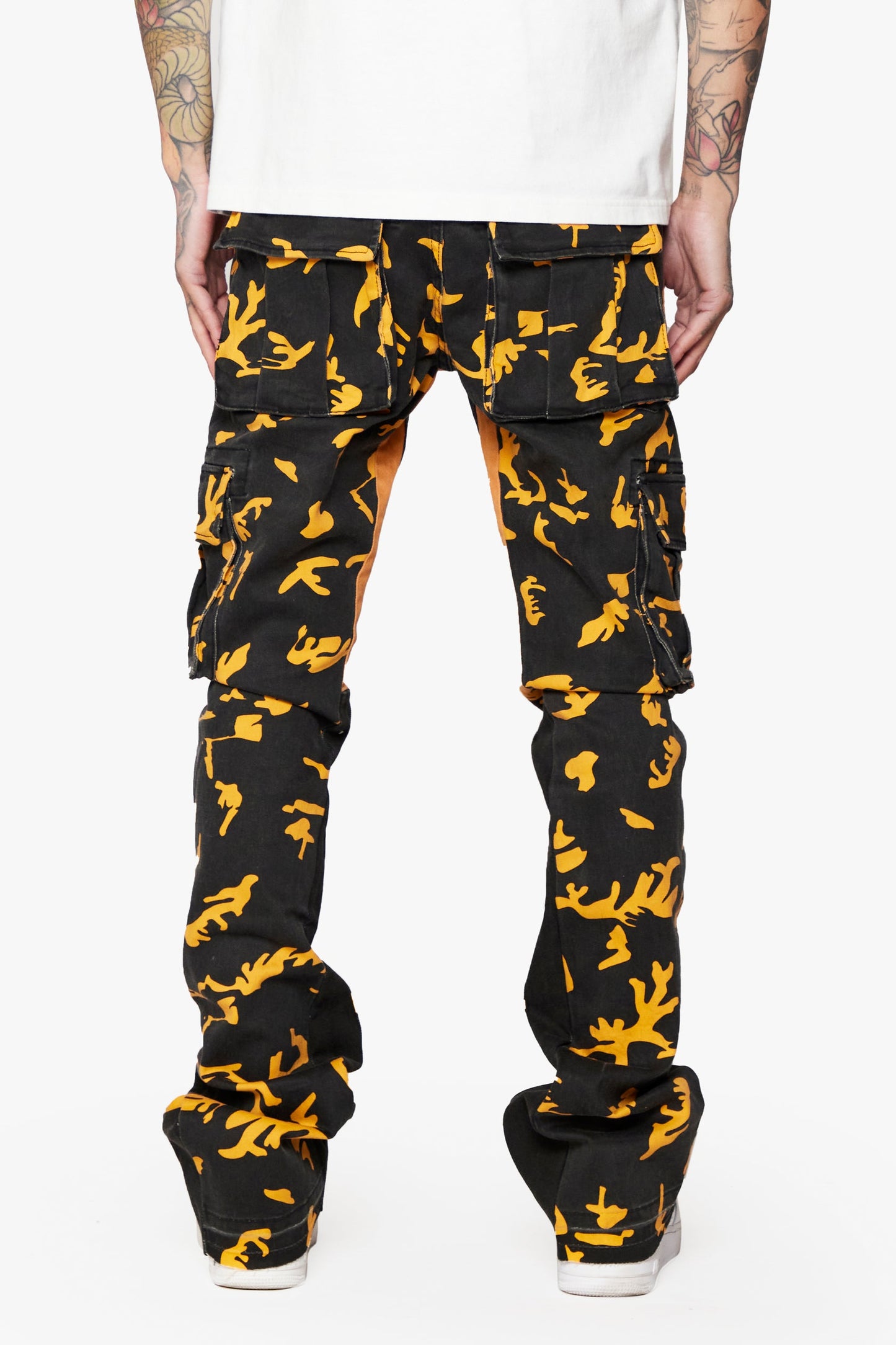 "COMMANDER " HORNET STRIKE STACKED FLARE JEAN
