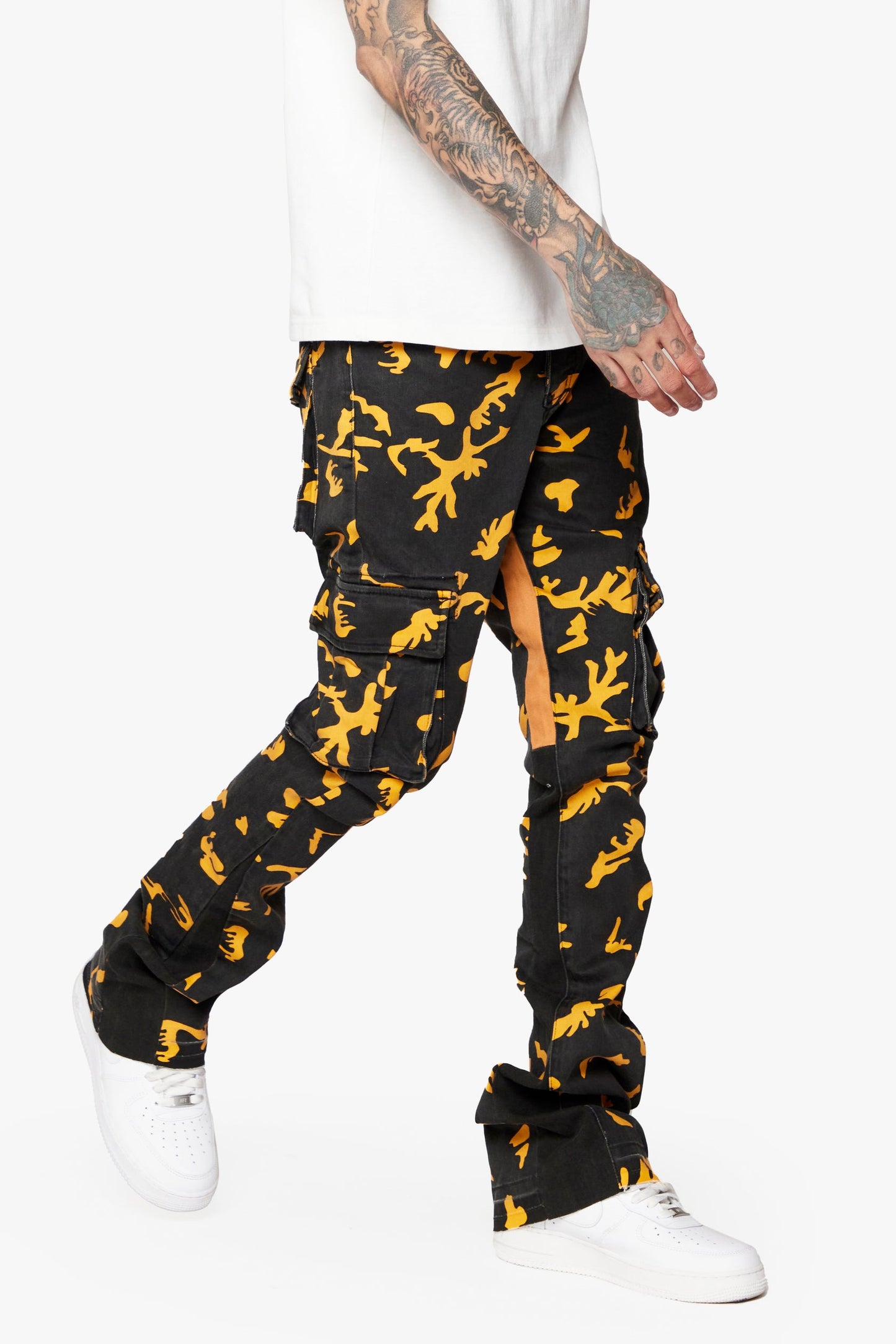 "COMMANDER " HORNET STRIKE STACKED FLARE JEAN
