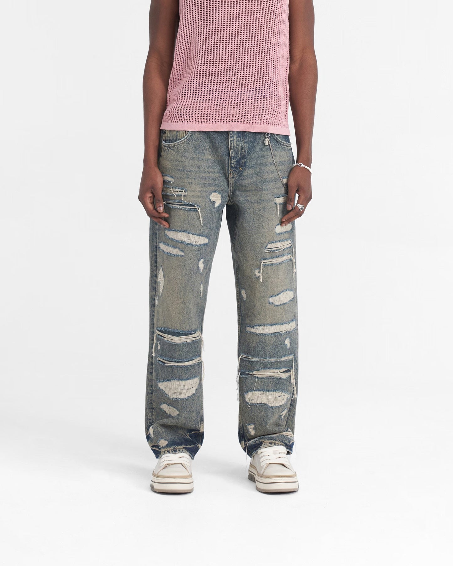 R3D Double Destroyer Baggy Denim