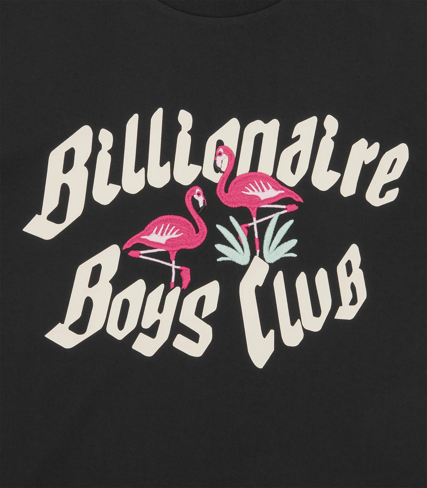 FLAMINGO T-SHIRT - BLACK