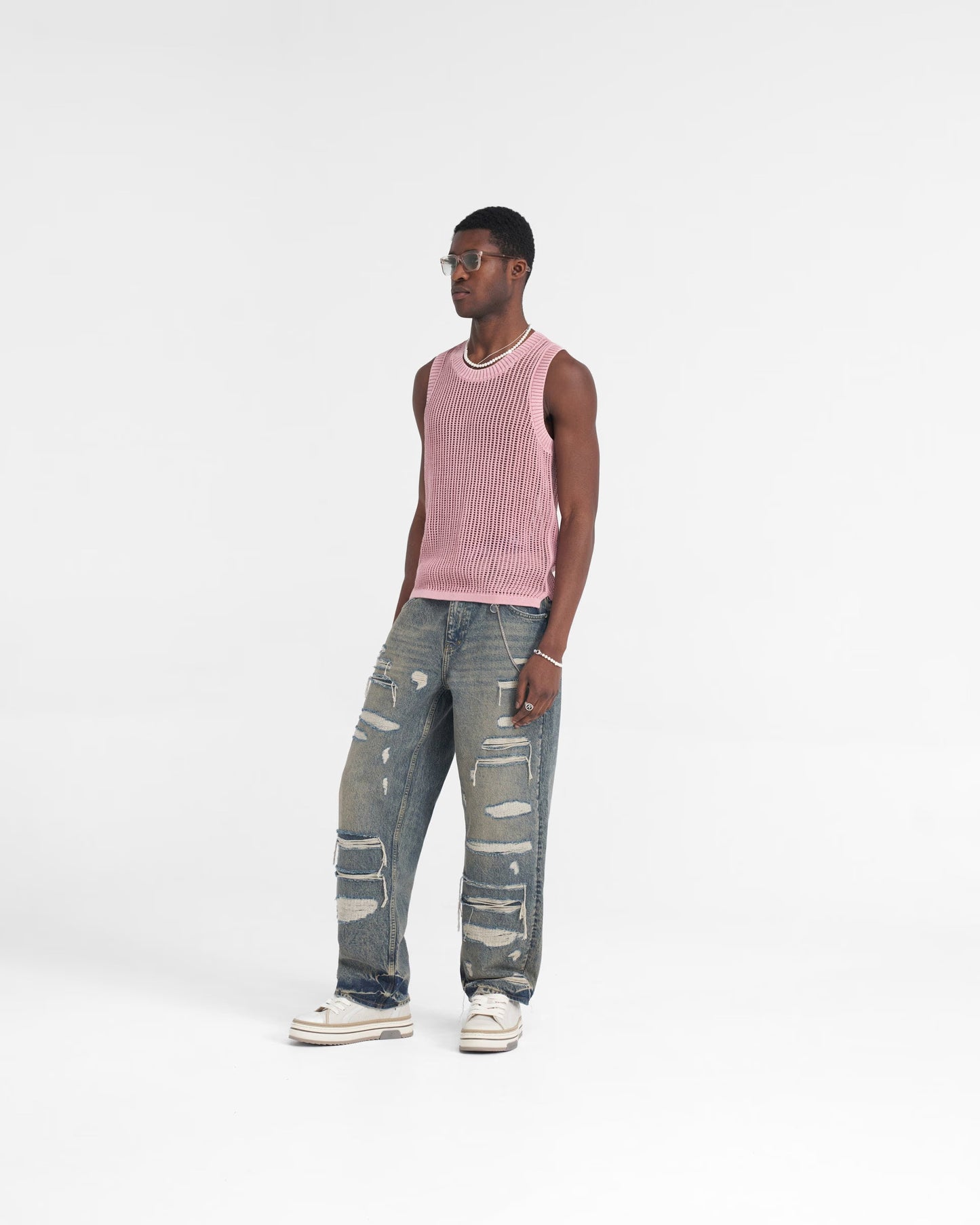 R3D Double Destroyer Baggy Denim