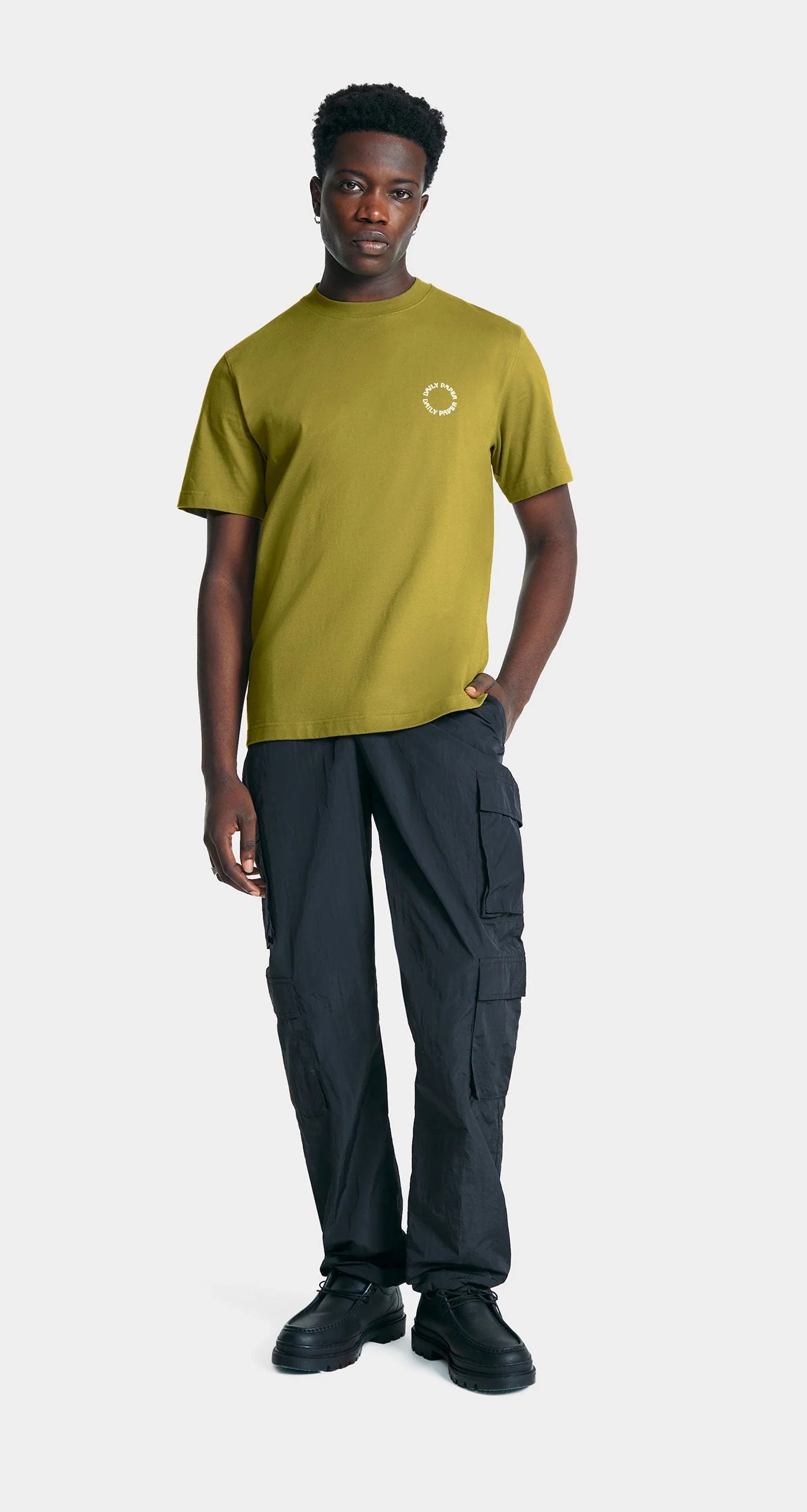 Cardamom Green Orbit T-Shirt