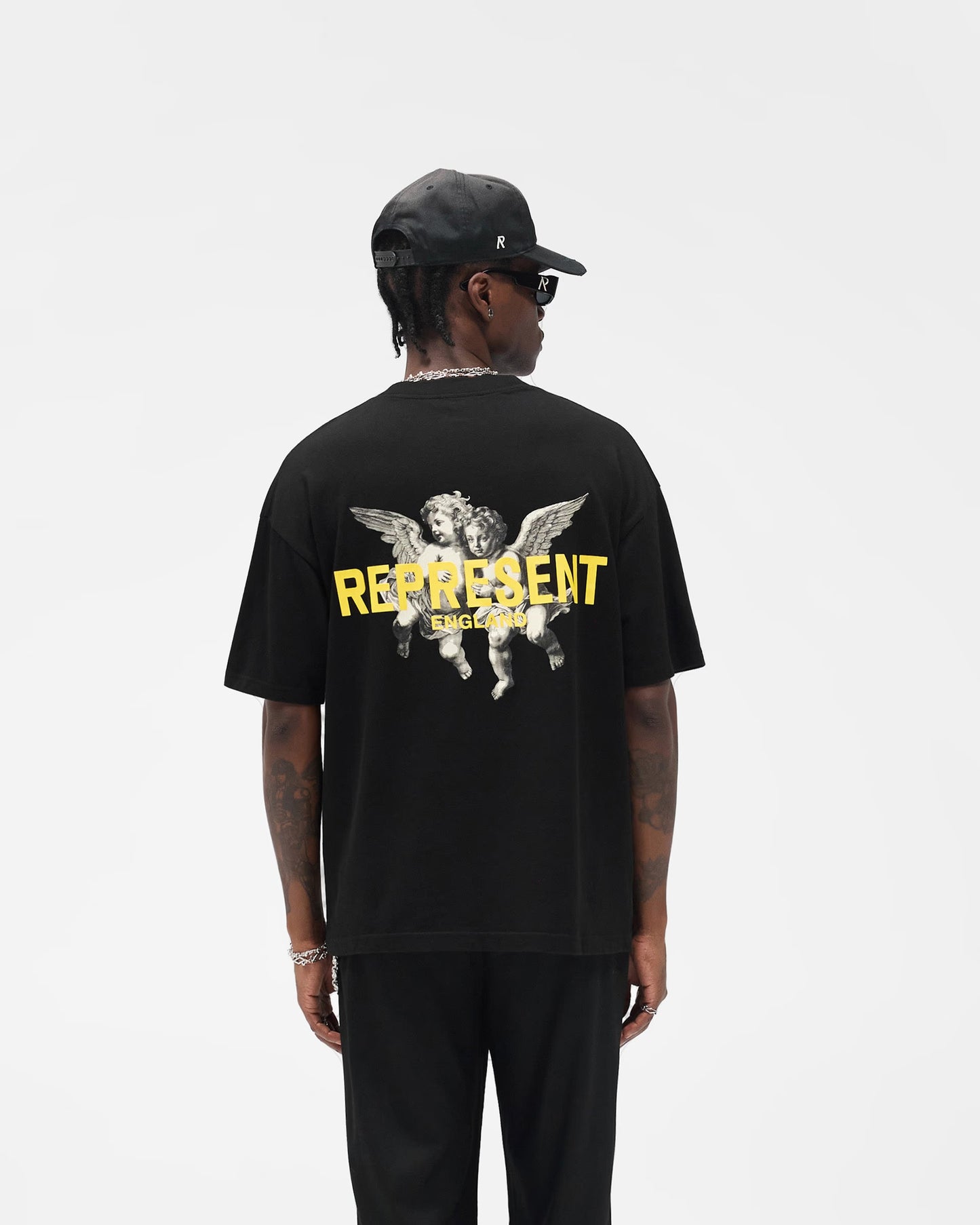 Legacy Cherubs T-Shirt - Jet Black