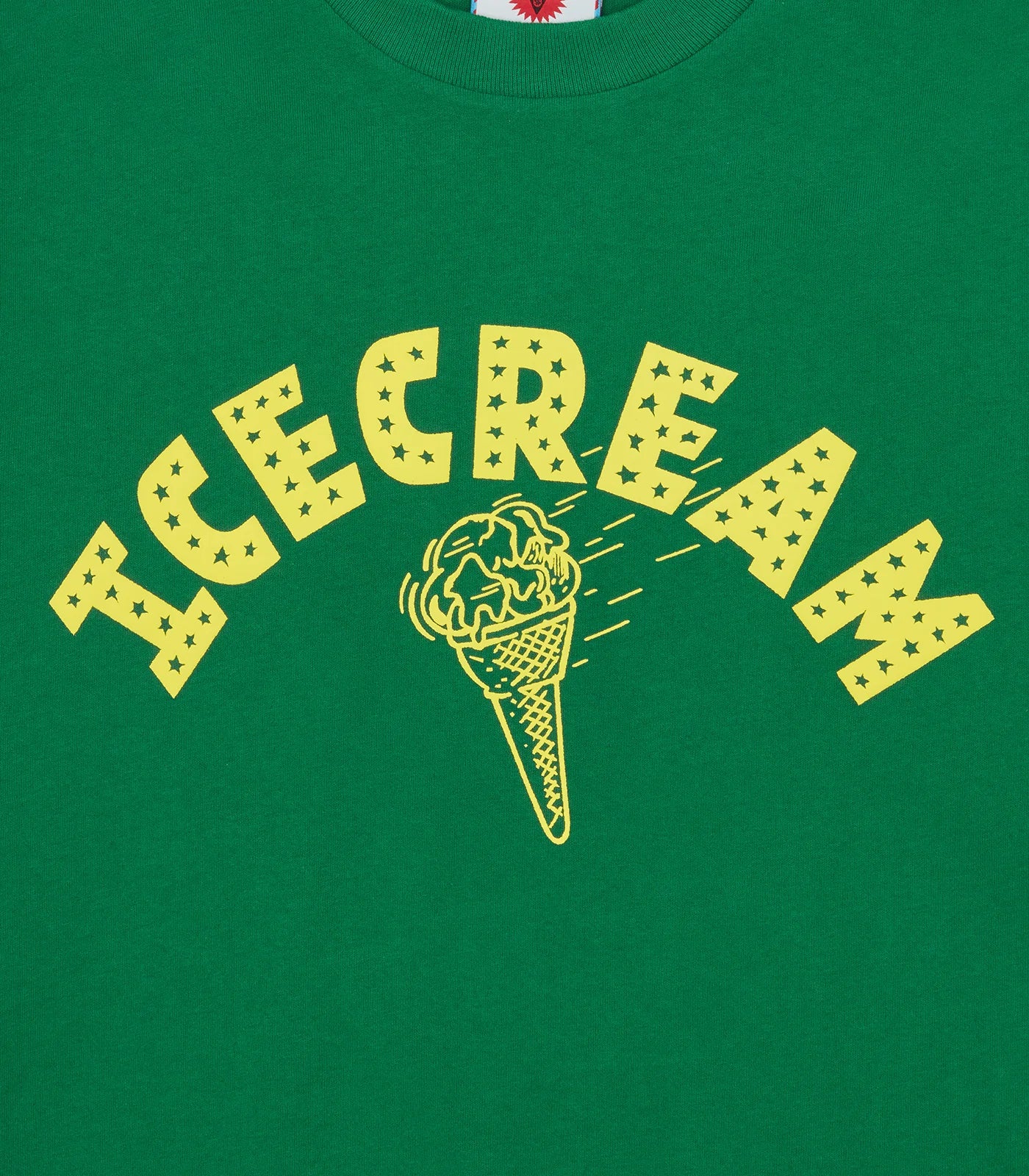 ICECREAM CONE L/S T-SHIRT - GREEN
