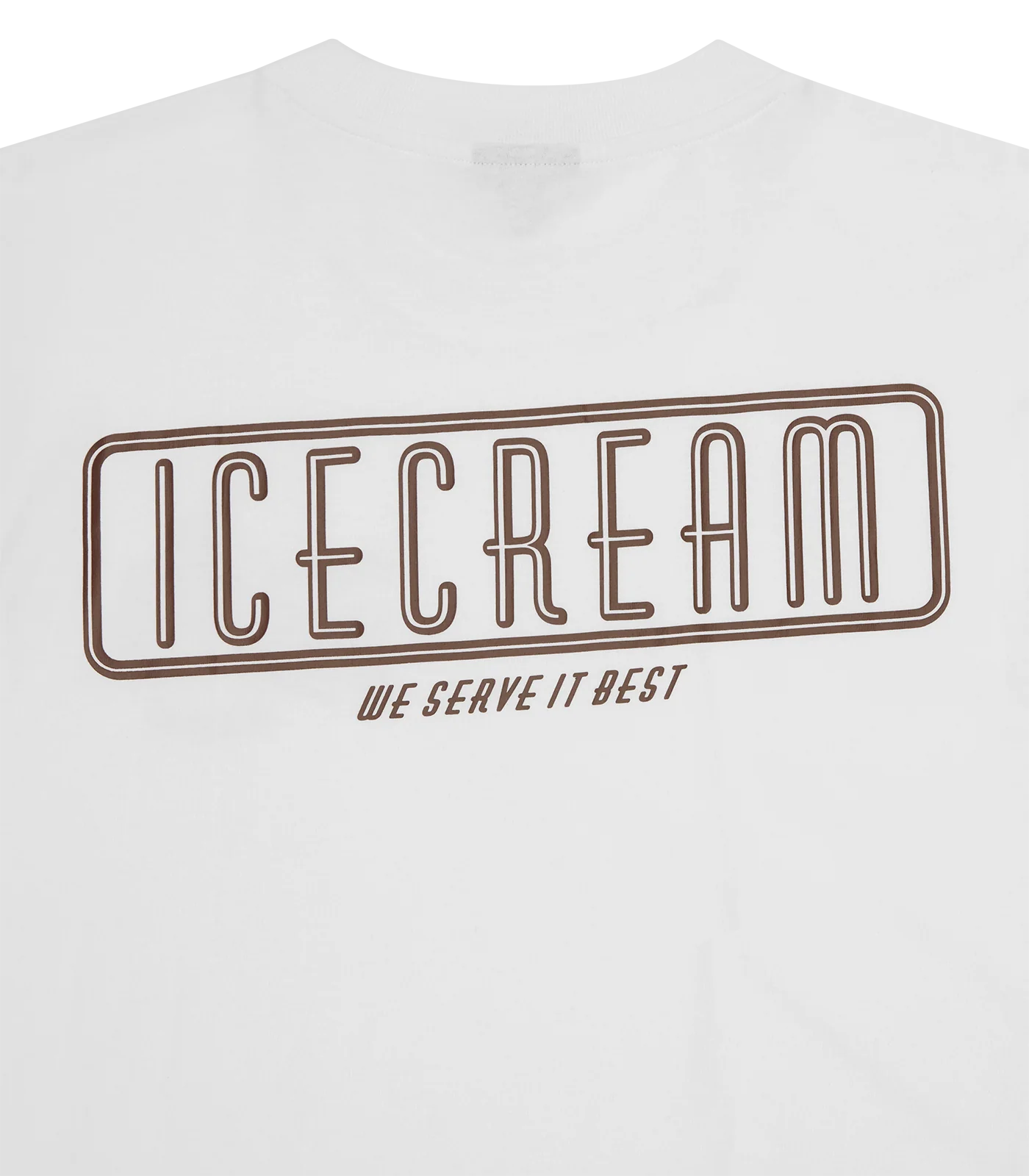 DINER COFFEE T-SHIRT - WHITE