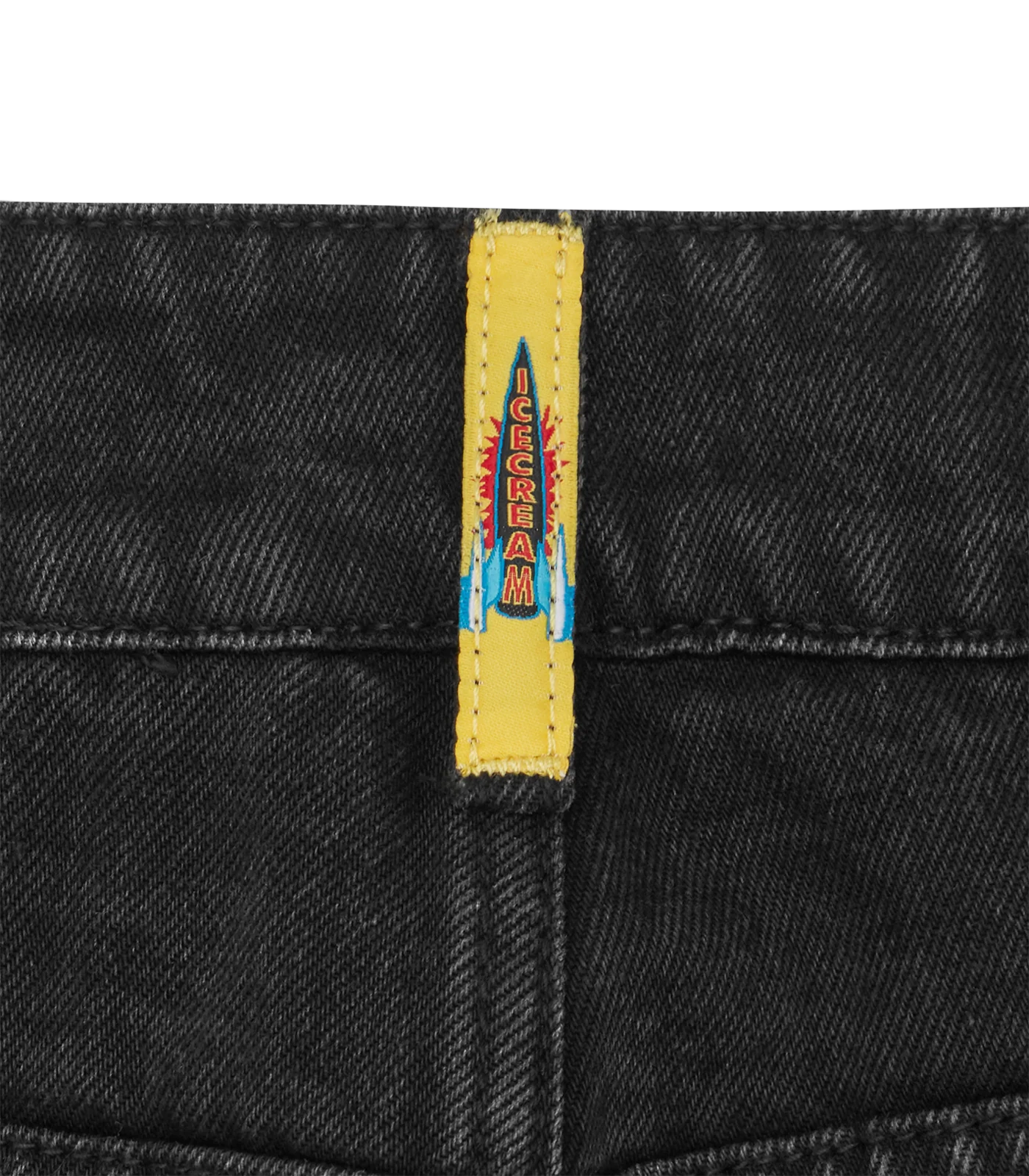 RUNNING DOG DENIM PANT - BLACK