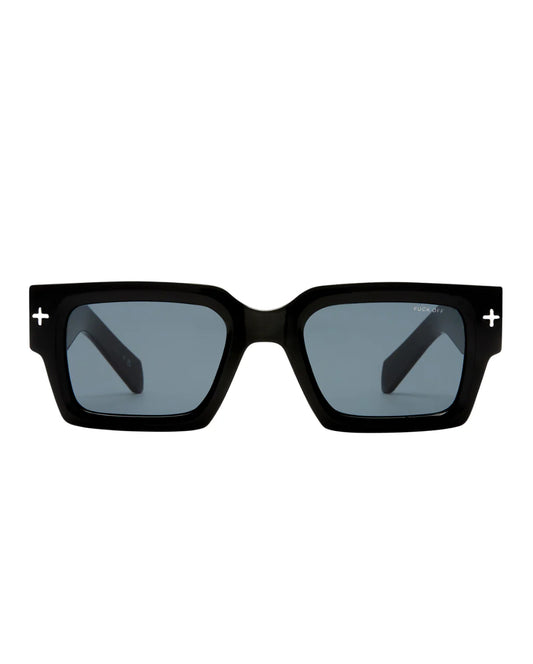 the kingy sunglasses black silver