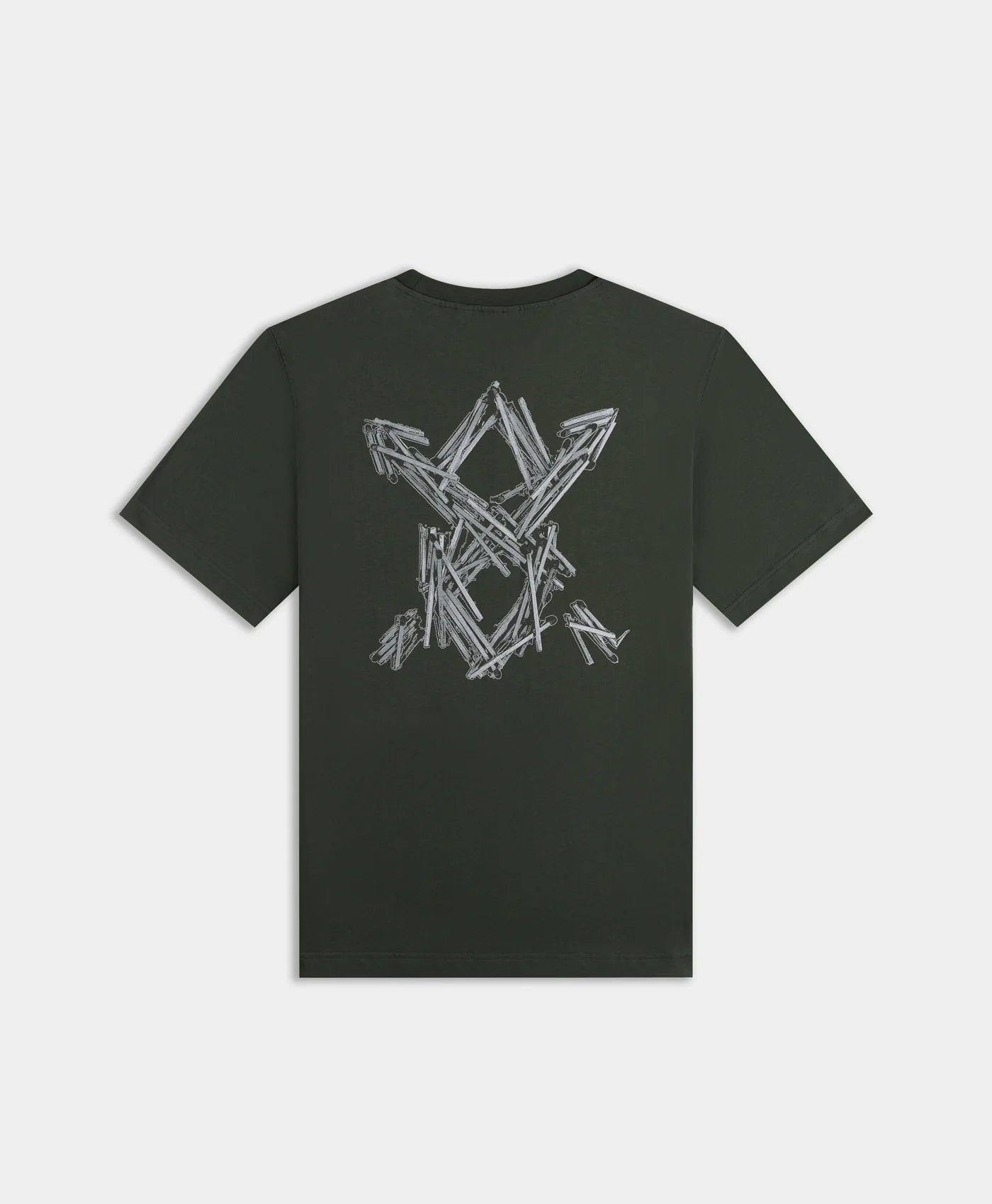 Rosin Green Matchstick Shield T-Shirt
