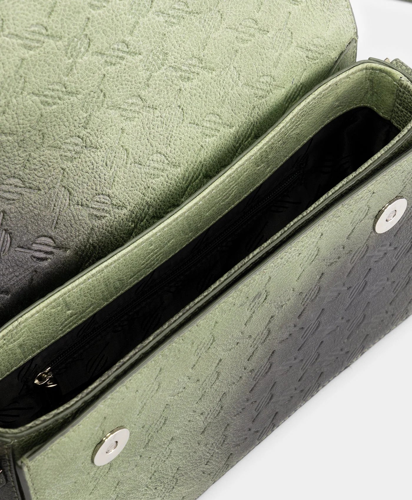 Cardamom Green Meru Silence Monogram Bag