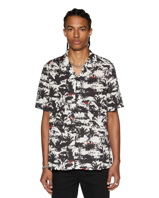 palmtree resort ss shirt multi