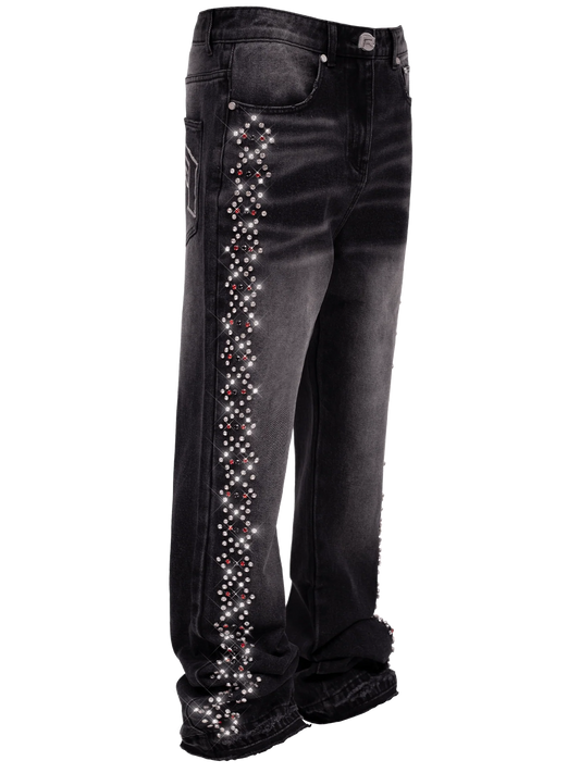 Prism Chain Denim - Black