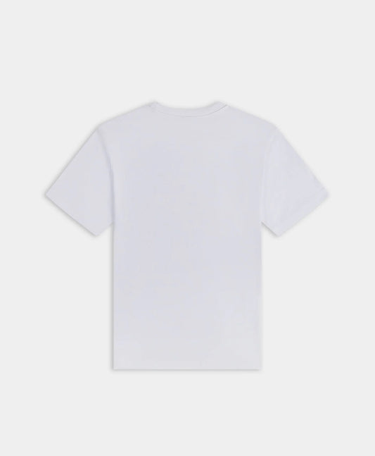 White DP Blocked SS T-Shirt