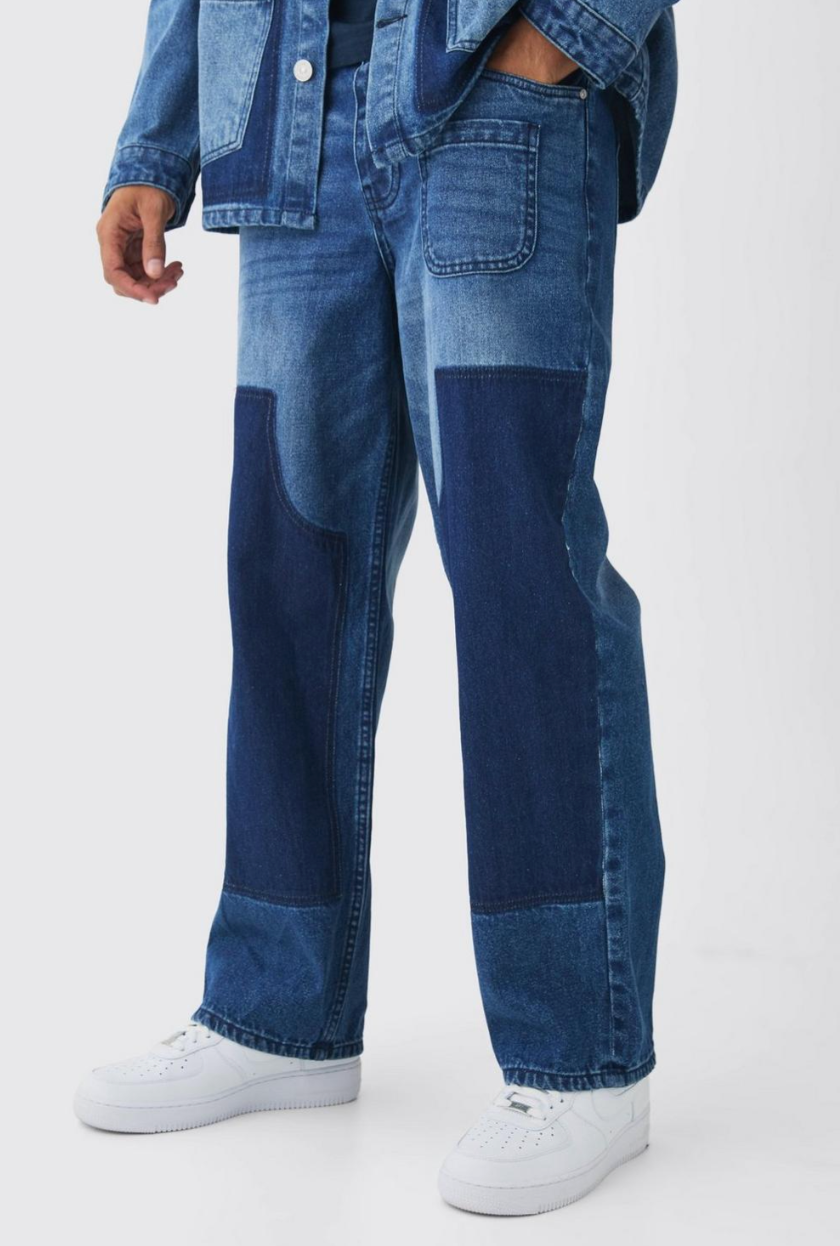 Rigid Baggy Carpenter Dyed Jeans