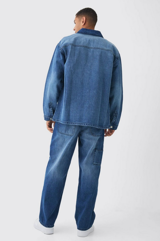 Rigid Baggy Carpenter Dyed Jeans