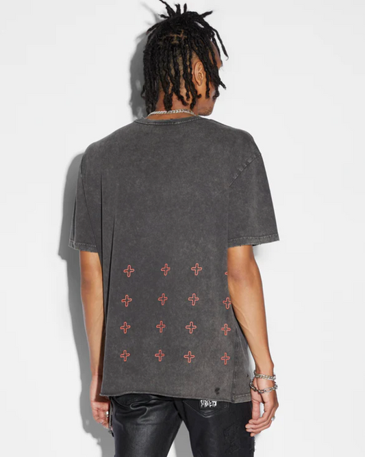 super juice biggie ss tee sun fade black