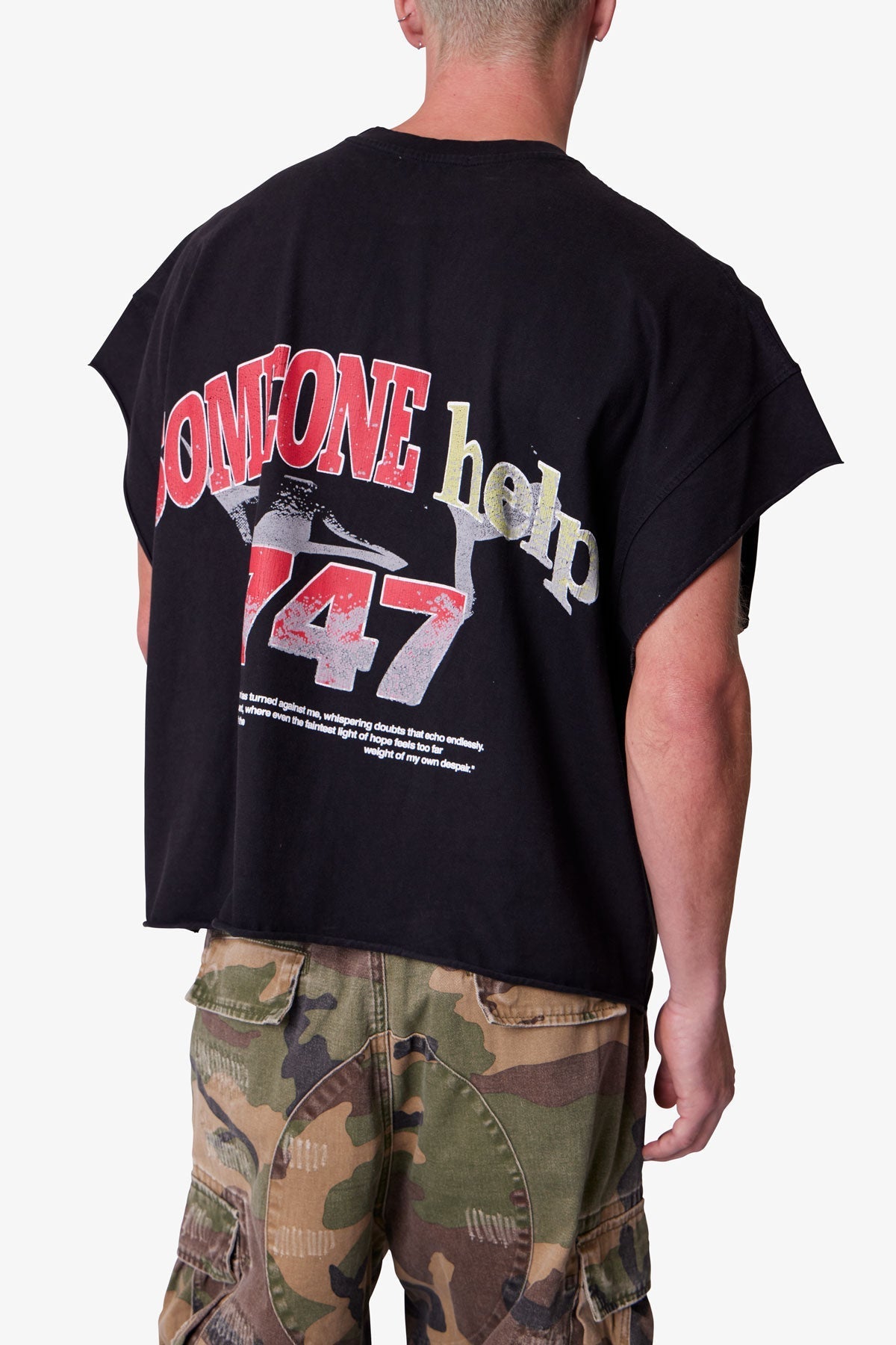 Snake Cutoff Tee