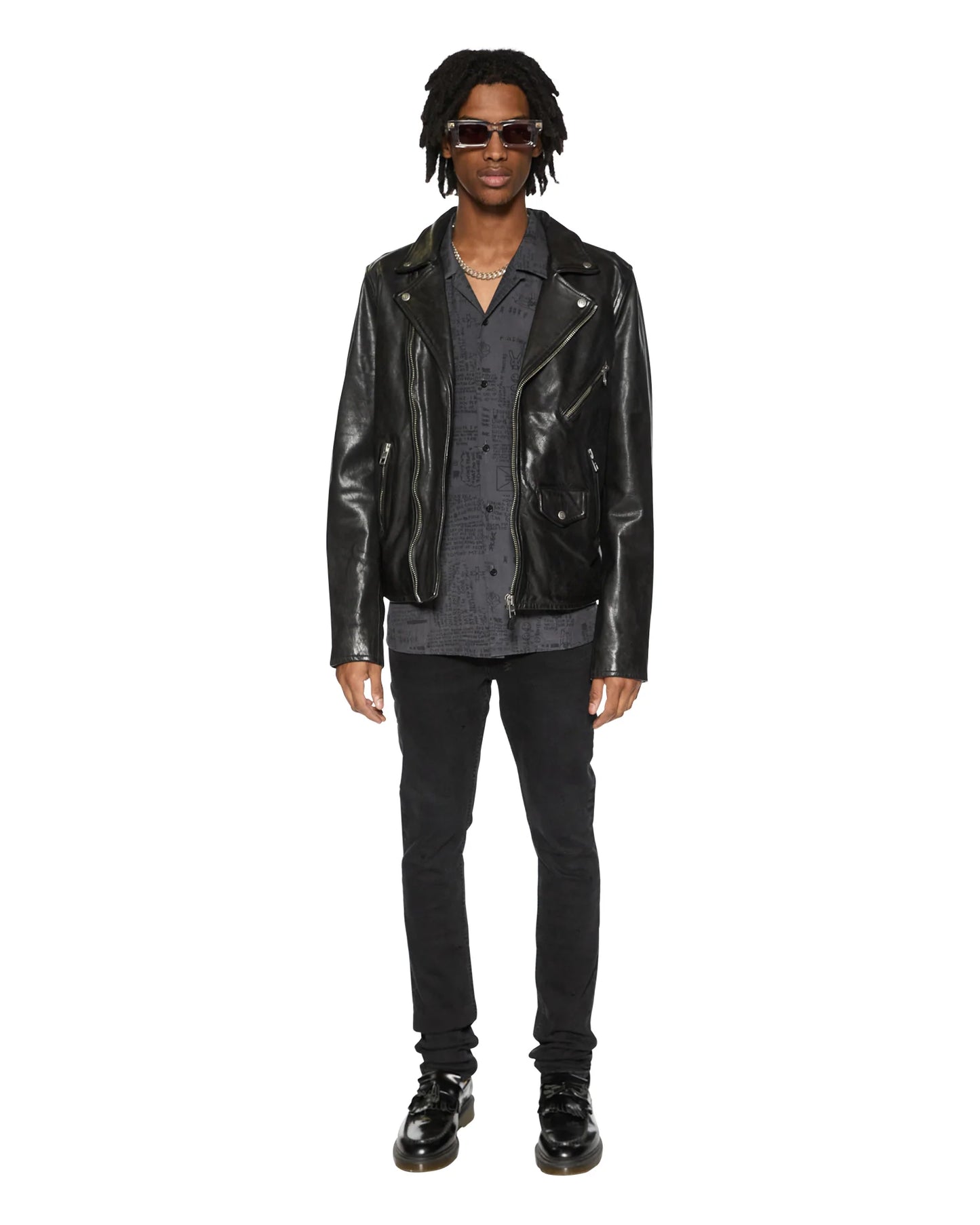 verses resort ss shirt black