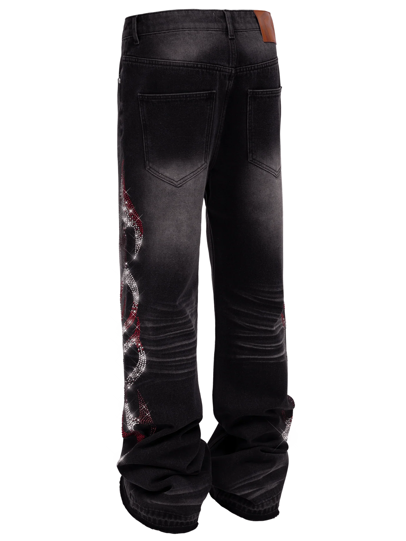 Viper Flames Denim - Black