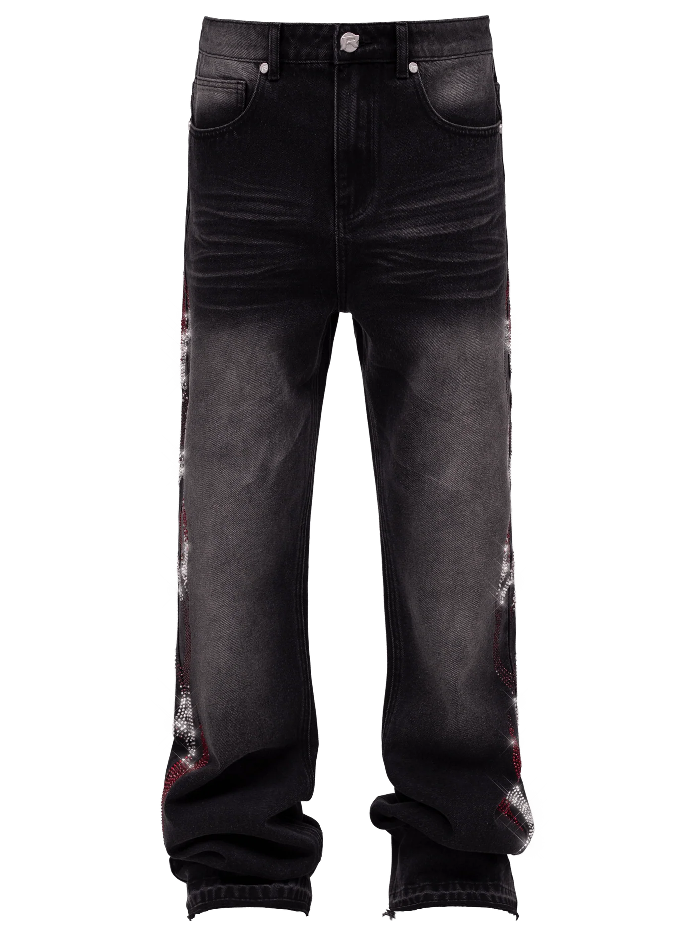Viper Flames Denim - Black