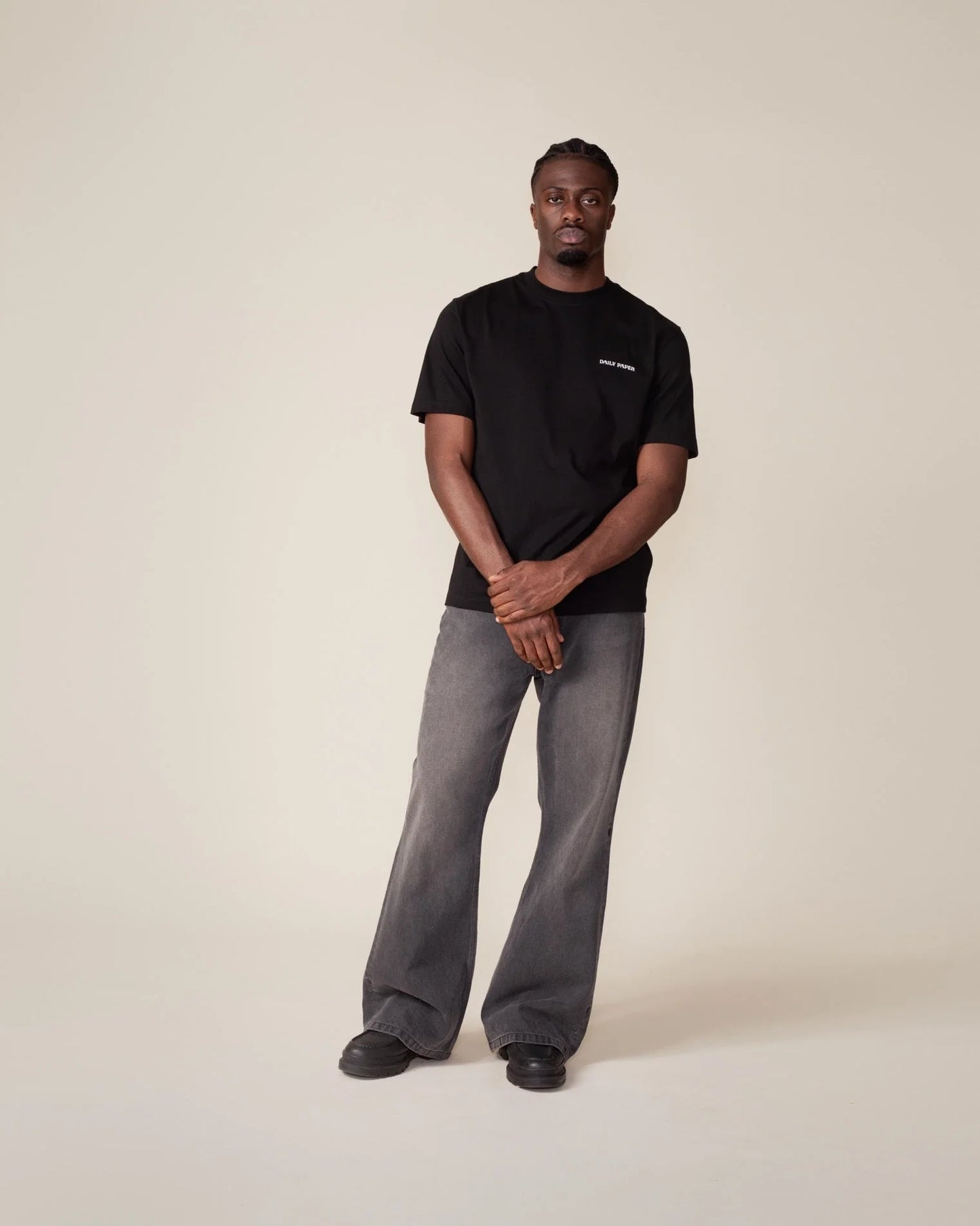 Black Wrapper T-Shirt