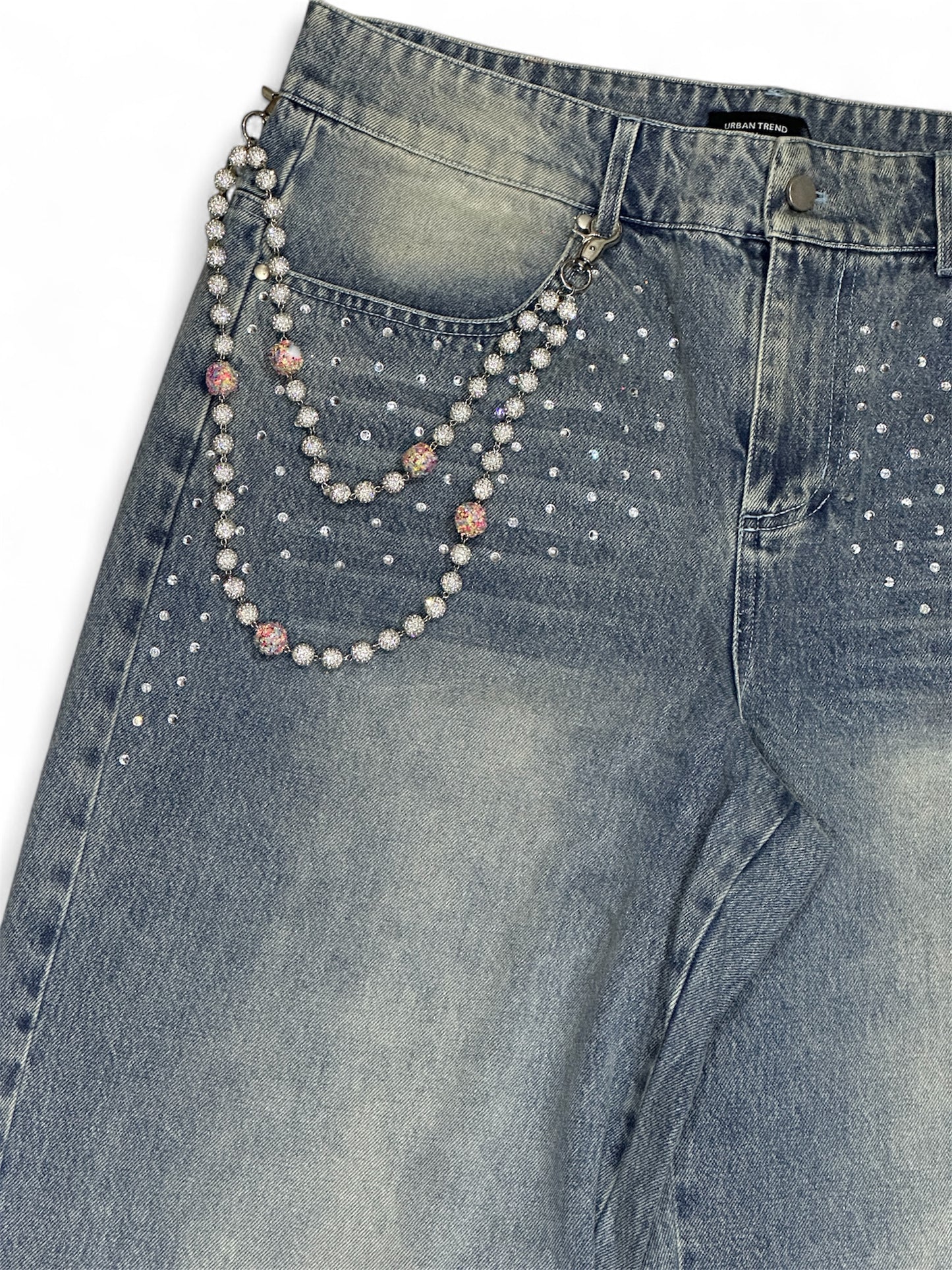 Chrome Riot Jeans - Washed Blue