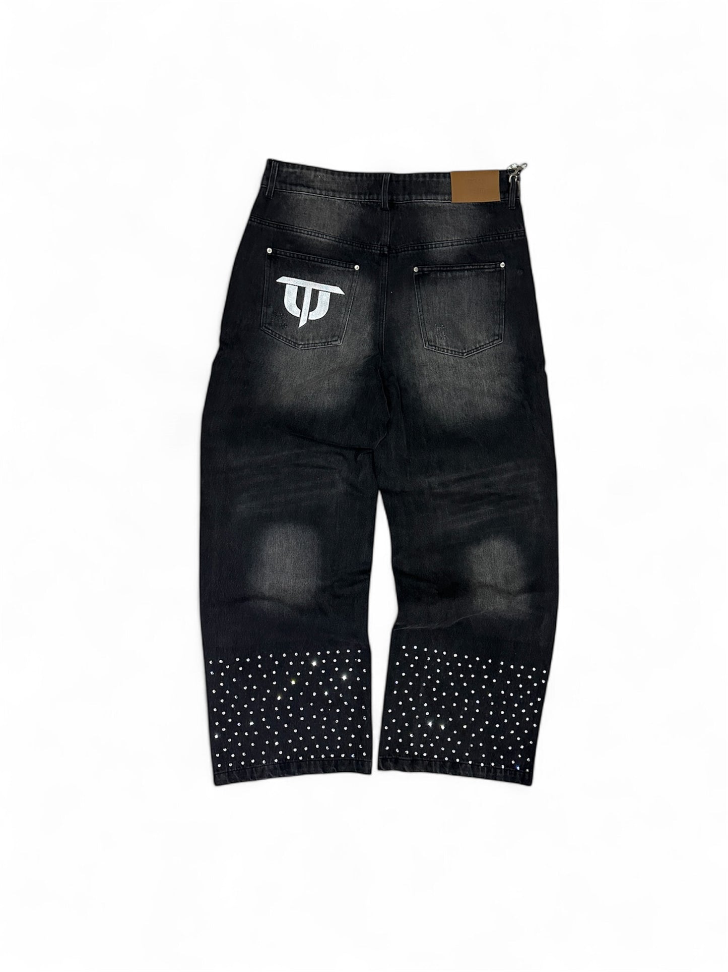 Chrome Riot Jeans - Washed Black