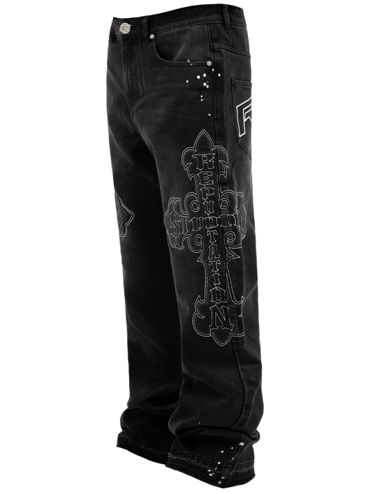 Cross Denim - Black