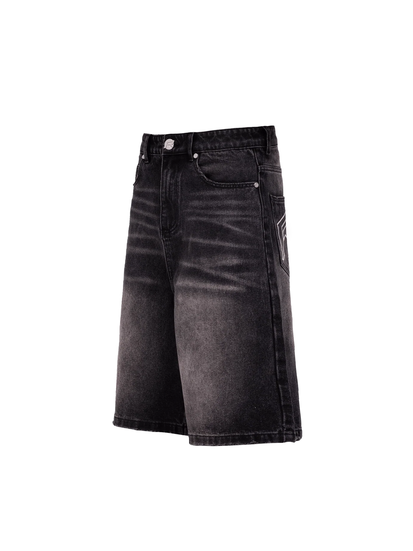 Denim Jorts - Black