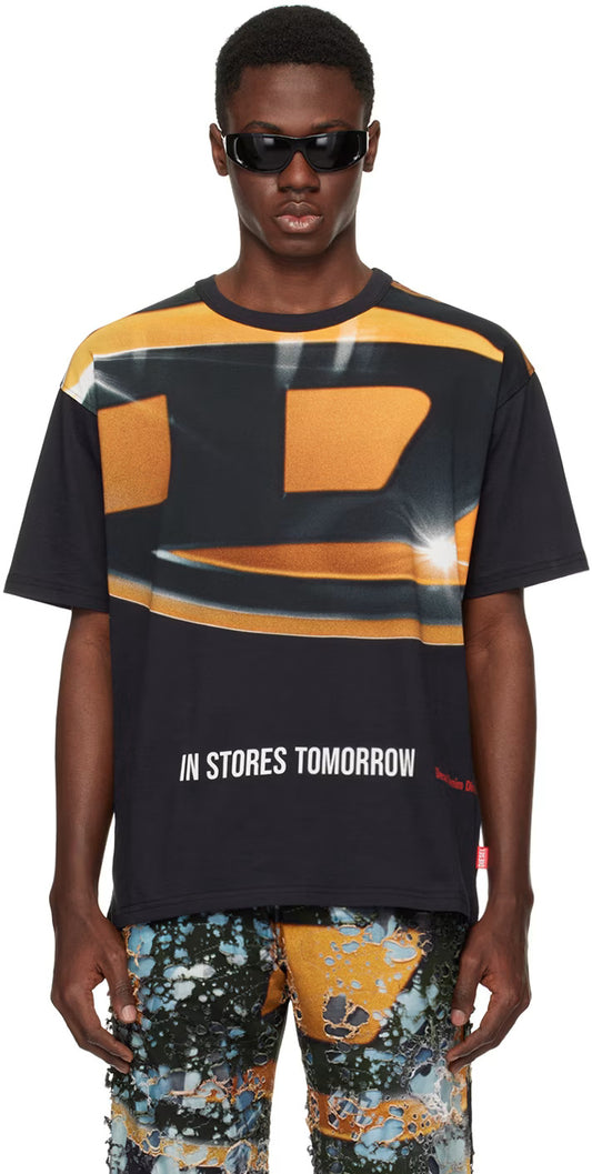 Black T-Boxt-P1 T-Shirt