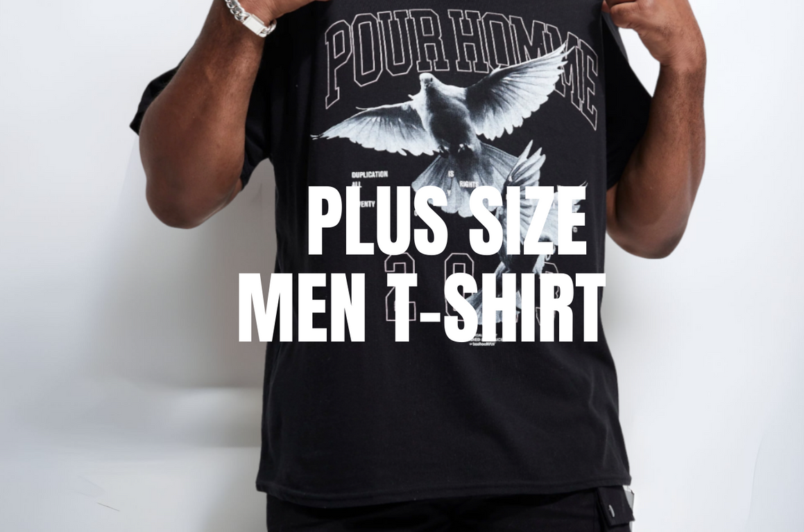 PLUS SIZE MEN T-SHIRTS