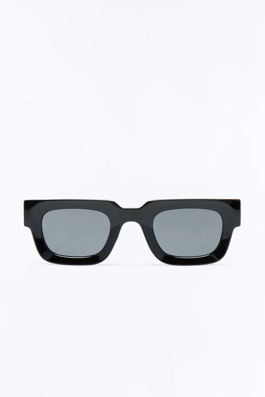 Upper Class Square Sunglasses - Black/Gold