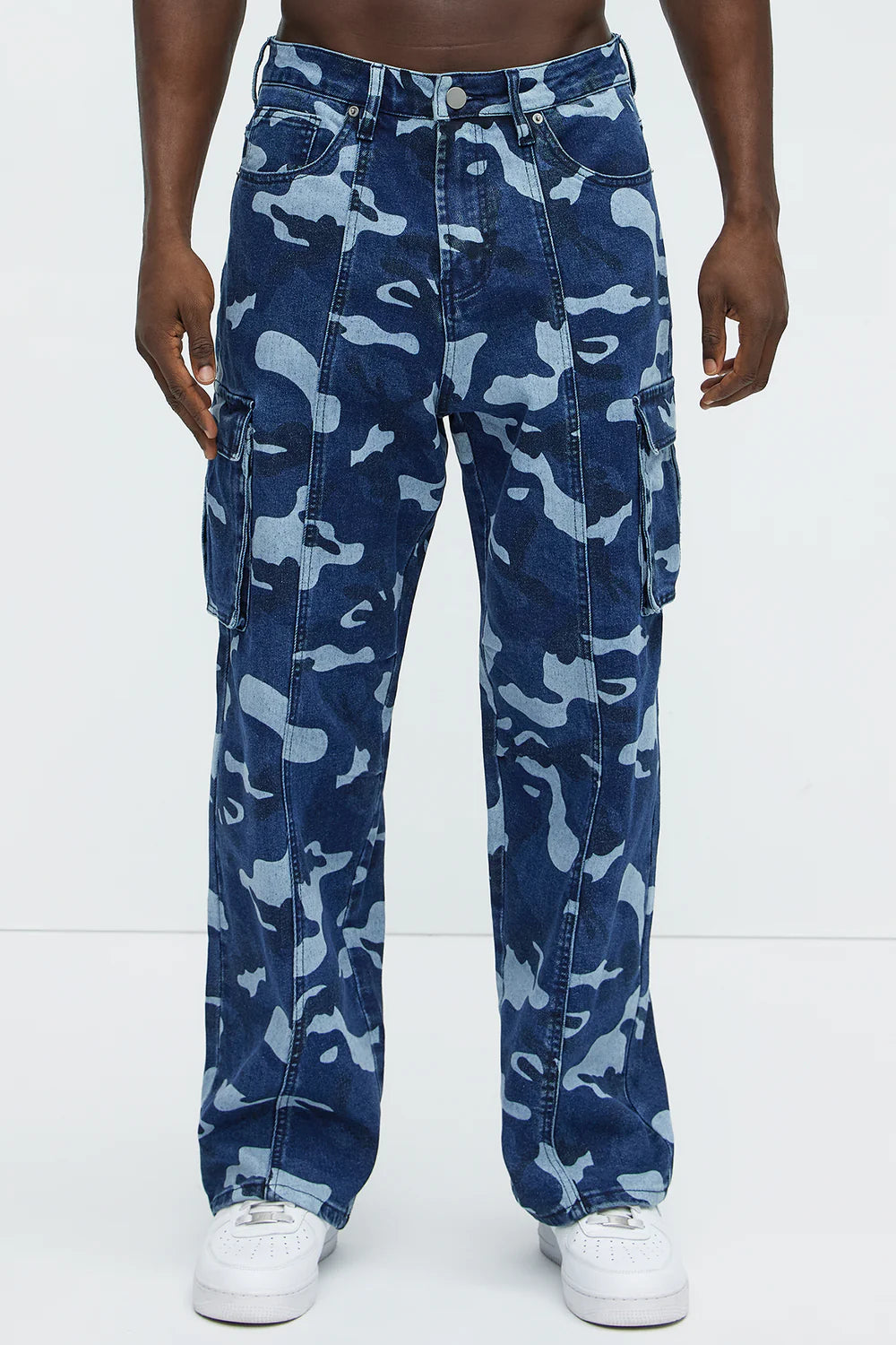 Cargo Camo Baggy Jeans - Camouflage