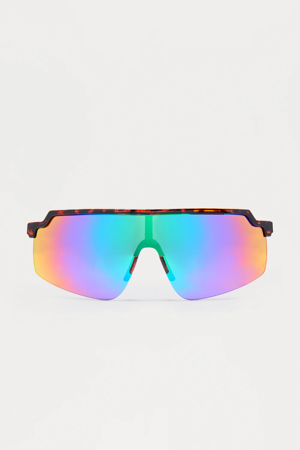 Fredericton Shield Sunglasses - Tortoise/Blue