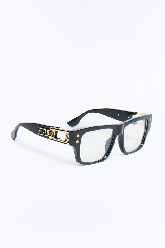 Industrial Insight Square Sunglasses - Black