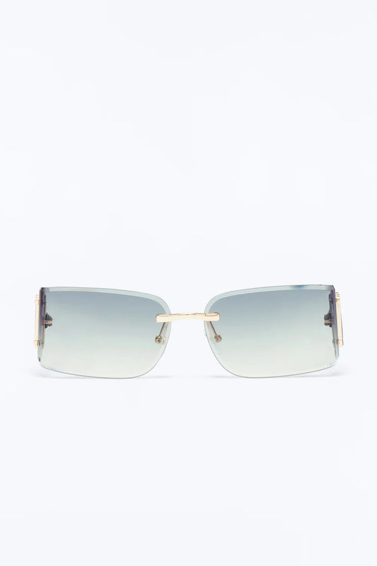 Omega Luxe Sunglasses - Green/combo