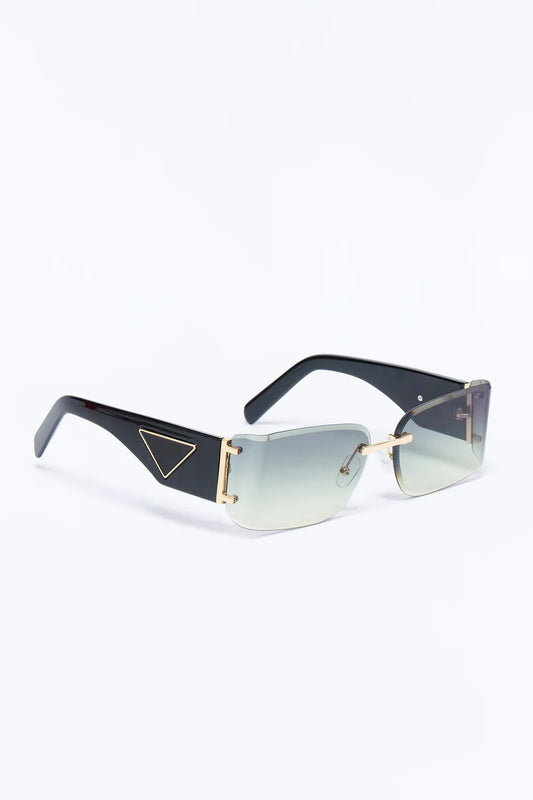 Omega Luxe Sunglasses - Green/combo