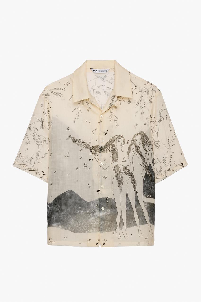 ILLUSTRATED PRINT SHIRT LIMITED EDITION