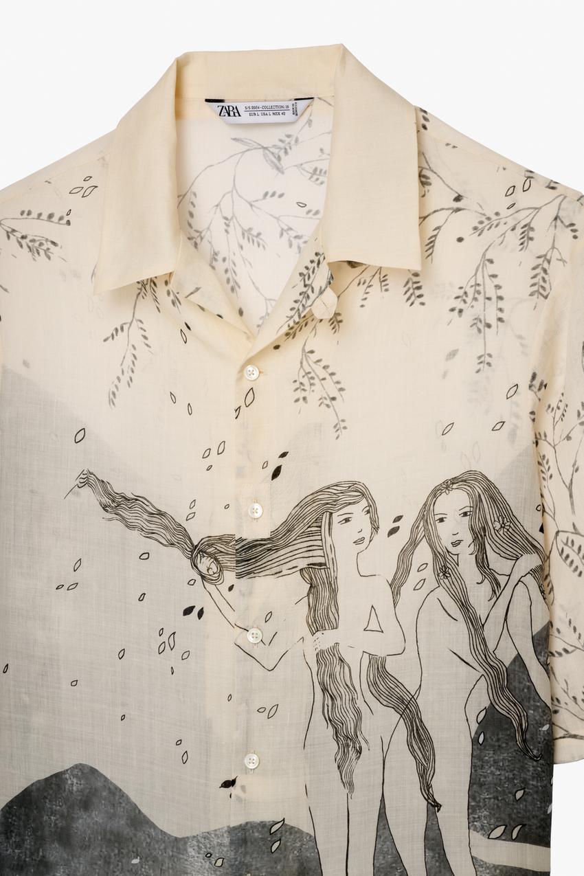 ILLUSTRATED PRINT SHIRT LIMITED EDITION