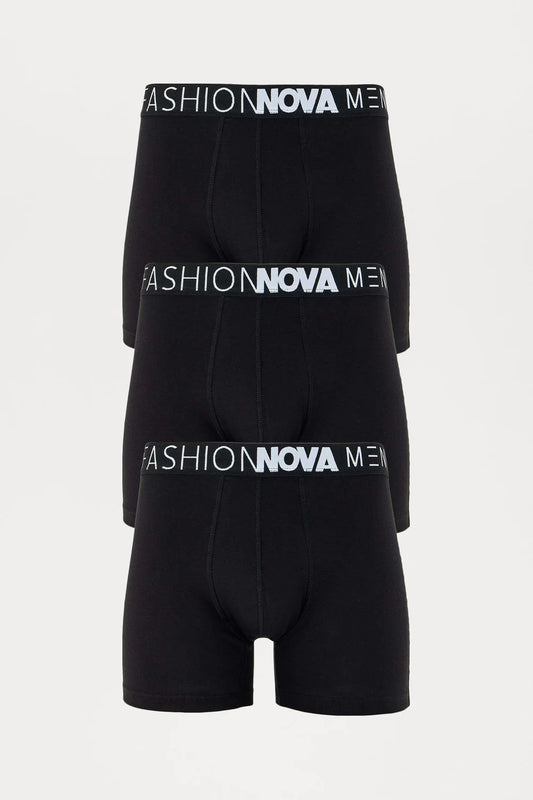 Boxer Brief 3 Pack - Black