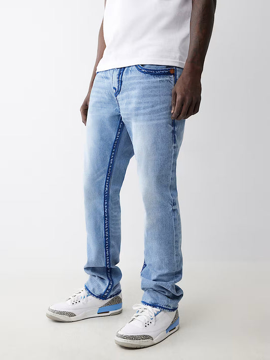 RICKY ROPE STITCH FLAP STRAIGHT JEAN