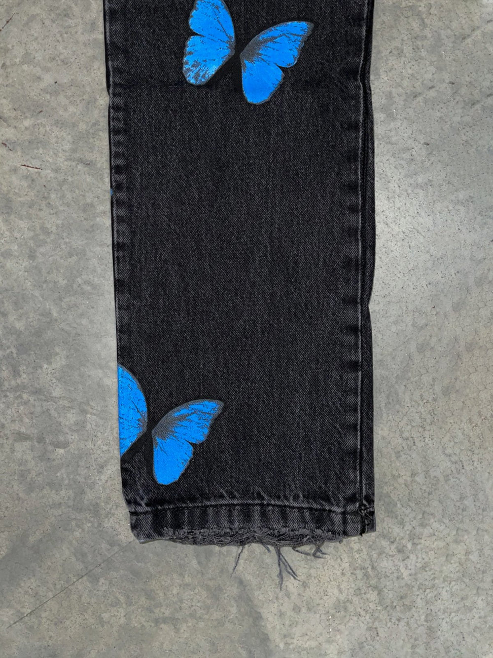 BUTTERFLY DENIM - BLACK