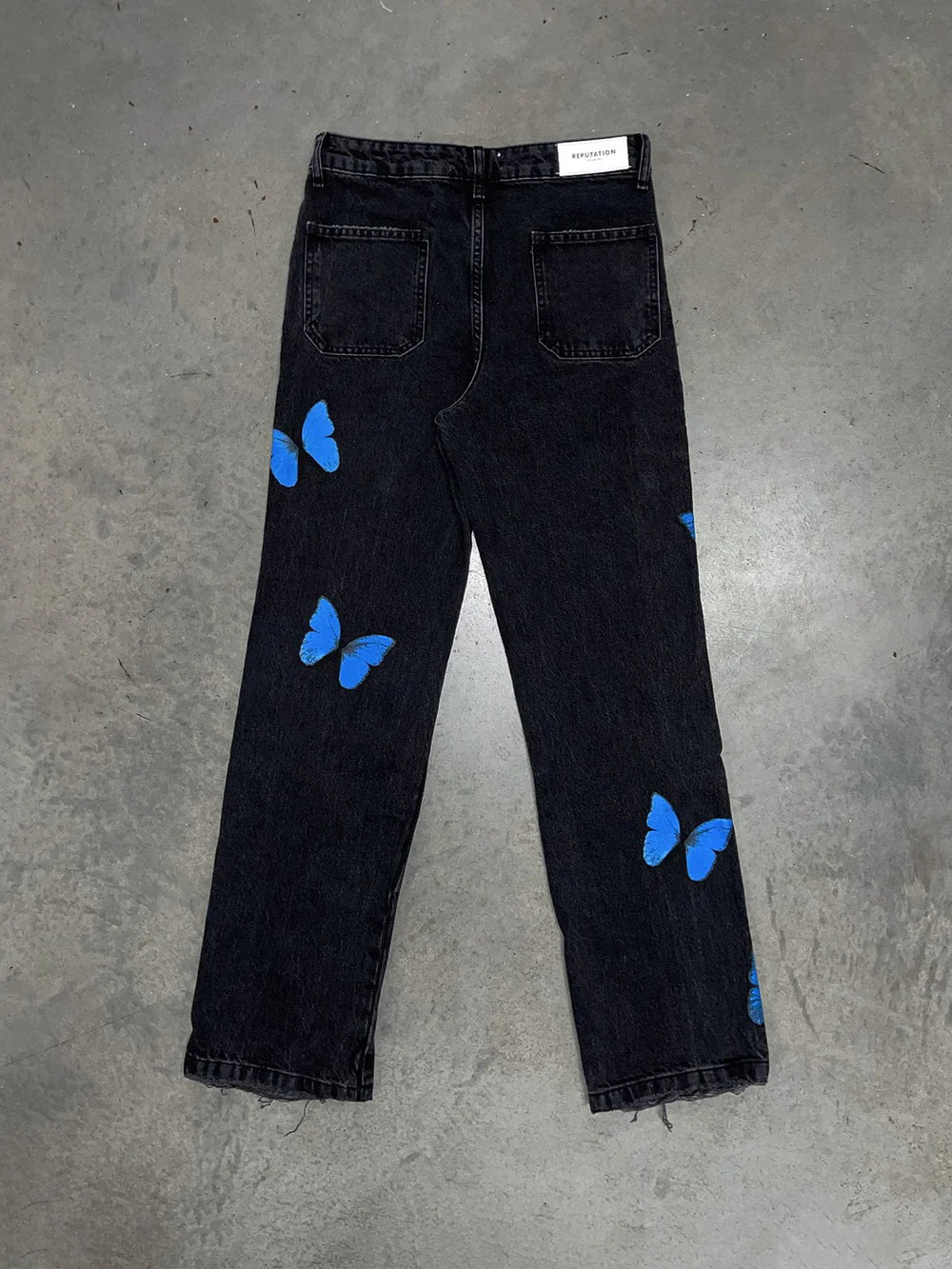 BUTTERFLY DENIM - BLACK