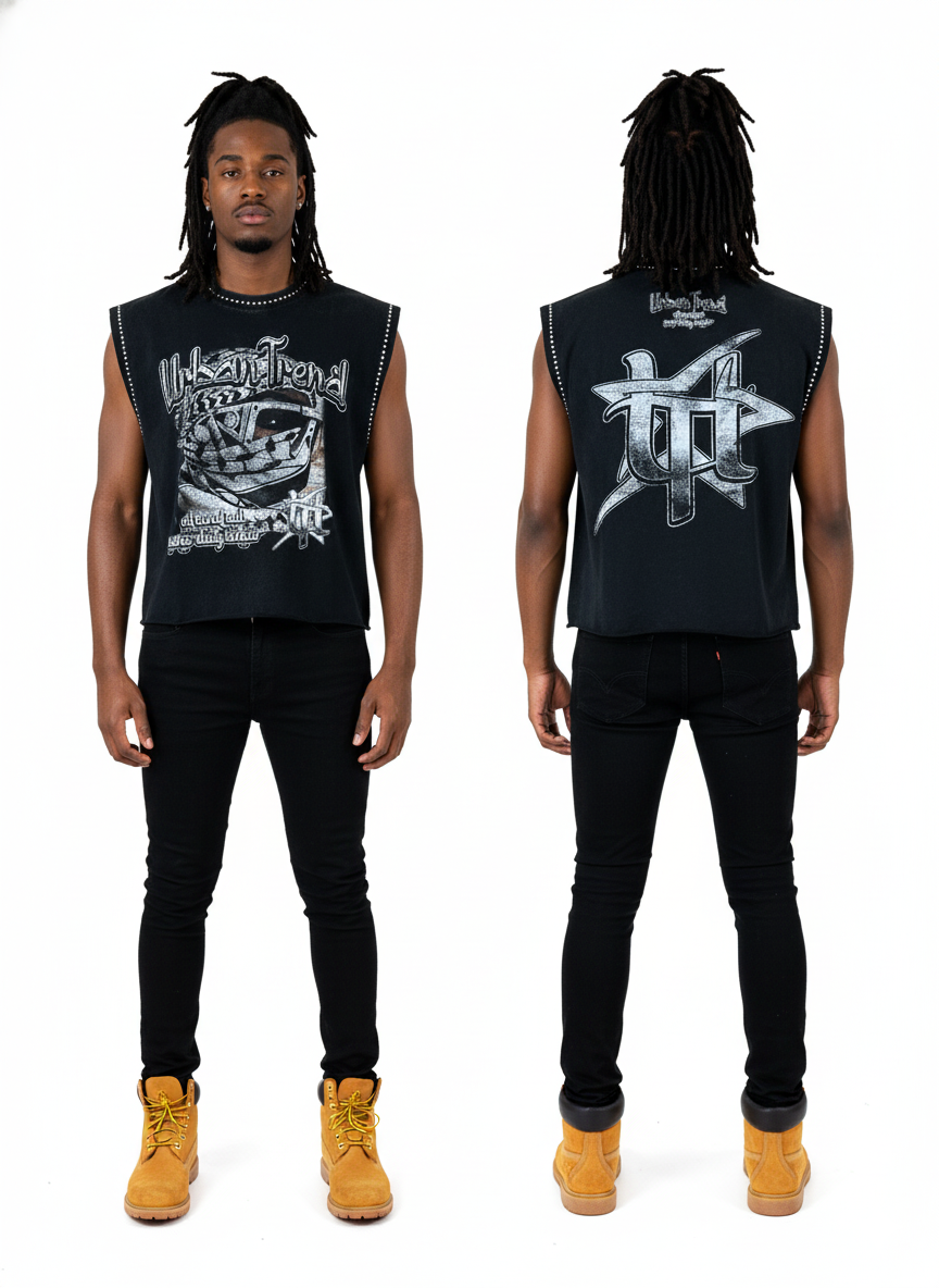 Chrome Fade Graphic Tank