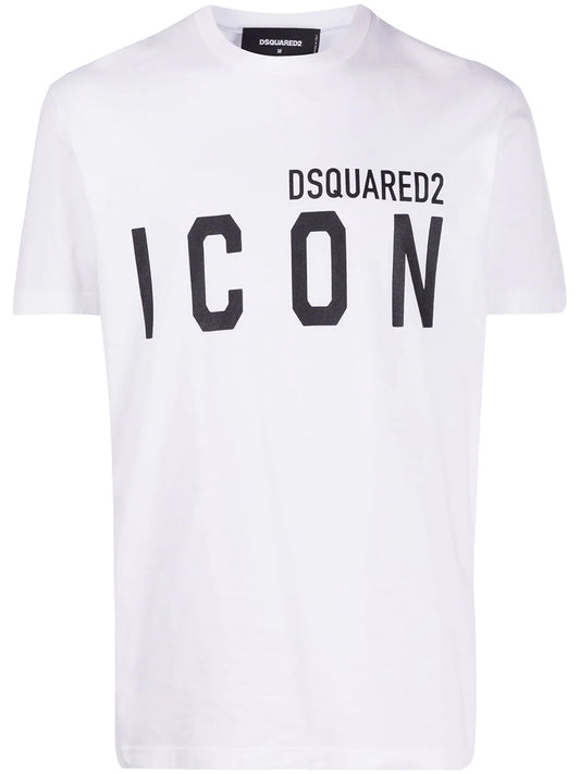 White 'Be Icon Cool' T-Shirt